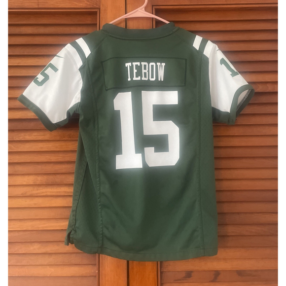 Tim Tebow #15 New York Jets Nike Jersey Youth Size M 10/12 - Picture 4 of 4